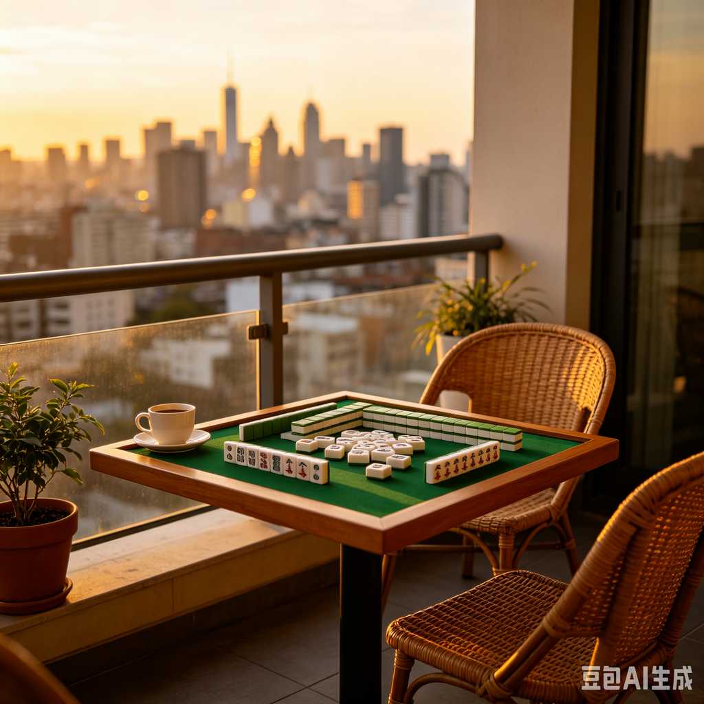 mahjong game set